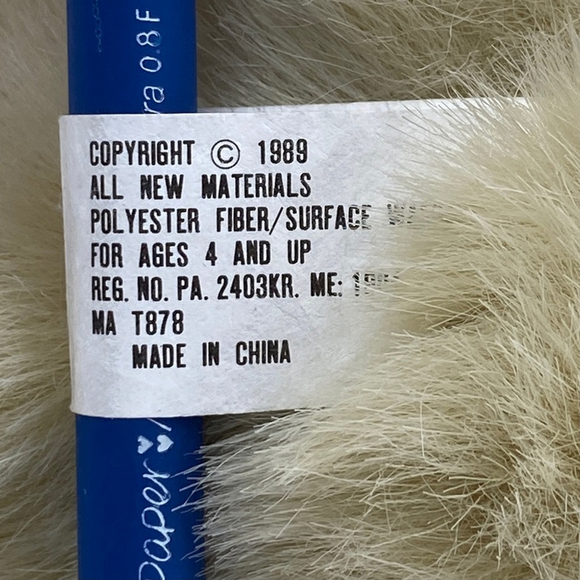 Aurora Bunny Rabbit and Baby Vintage Plush 1989 Solid Stuffed Teddy Bear Soft - Picture 14 of 14